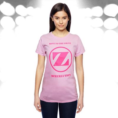 Ladies Pink Rez T Shirt