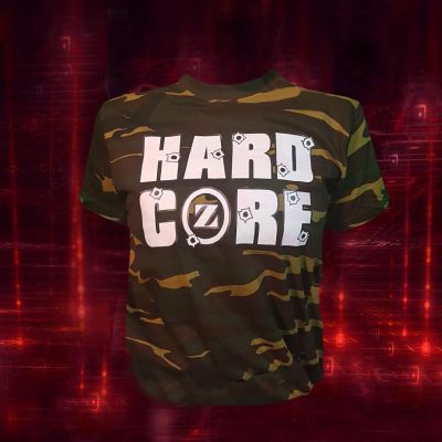 Hardcore Rezerection Camo T-Shirt, Unisex