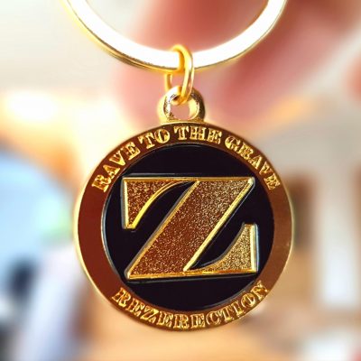 Engraved Heavyweight Rez Keyrings